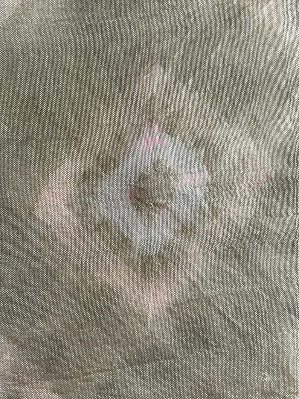 Hand made silk scarf